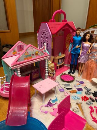 LoteBarbie: roulotte, casa, casa di Chelsea, guardaroba