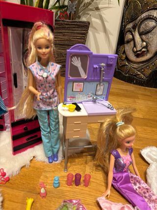 LoteBarbie: roulotte, casa, casa di Chelsea, guardaroba
