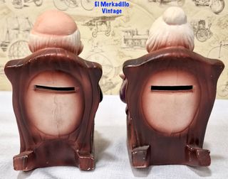 Huchas antiguas Pareja Abuelos