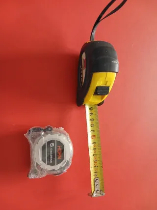 2 Flexómetros: 5m y 7.5m