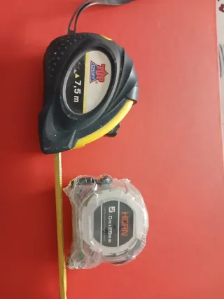 2 Flexómetros: 5m y 7.5m