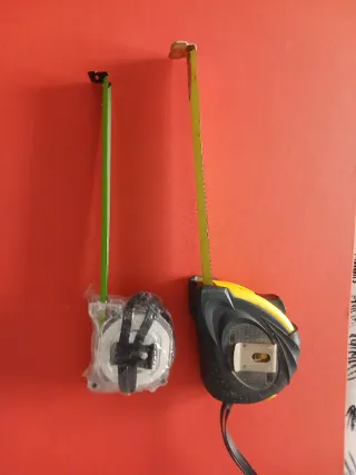 2 Flexómetros: 5m y 7.5m