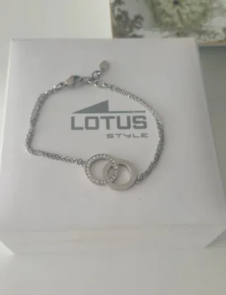Pulsera Lotus Style Infinity Sphere Plata