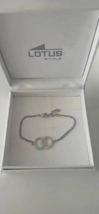 Pulsera Lotus Style Infinity Sphere Plata