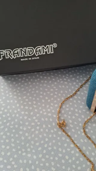 Cartera de mano floral sin estrenar