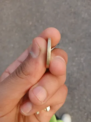 Moneda 1 Euro con Agujero valiosa