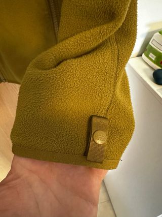 Forro polar The North Face verde oliva