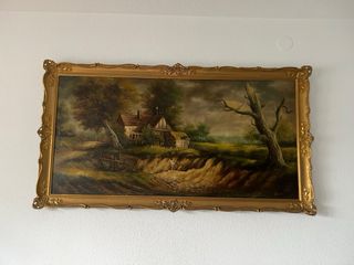 Pack 6 Sillas, Mesa y Cuadro