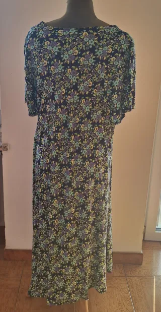 Vestito floreale maniche corte