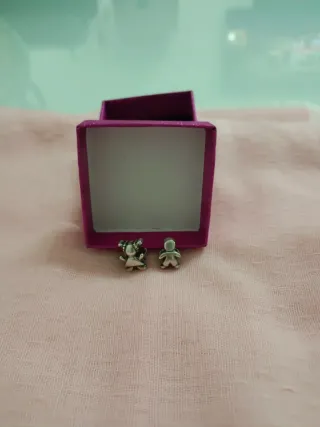 Estilo Pandora Plata Niña Niño Charm las dos por 5