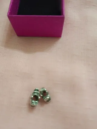 Estilo Pandora Plata Niña Niño Charm las dos por 5