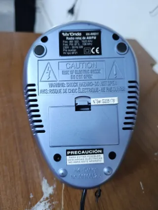 Radio Reloj Despertador MxOnda