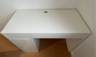 Escritorio MICKE IKEA blanco (105x50 cm)