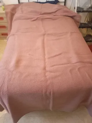 Manta suave rosa