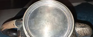 Tetera antigua francesa martillada