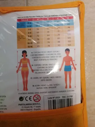 Disfraz Cavernícola Partilandia Talla 10-12