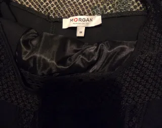 Blusa Morgan encaje manga larga talla M