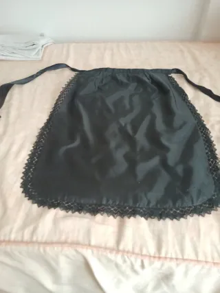 Delantal y pico huertano negro