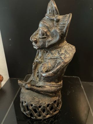 Figura Arte Africano Madre e Hijo
