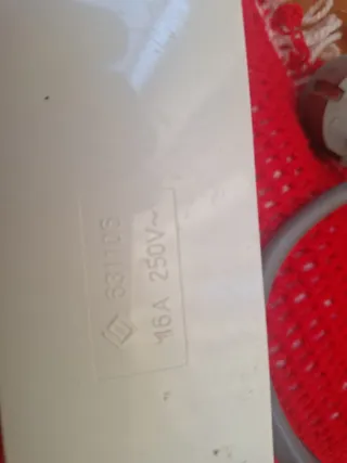 Regleta 6 enchufes con interruptor