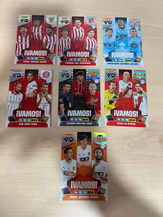 Lote cromos Adrenalyn XL ¡Vamos! 25/26