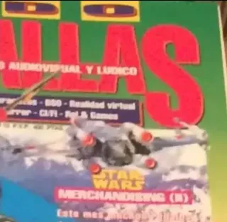 3 revistas Todo Pantallas 1995 especial STAR WARS