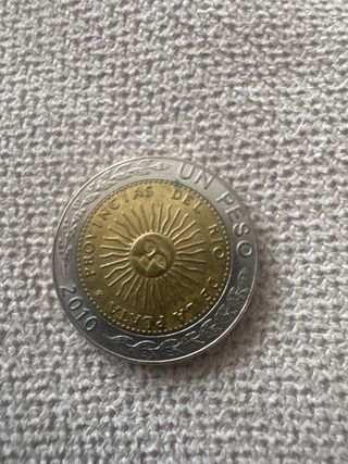 Moneda Argentina 1 Peso 2010