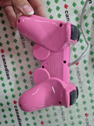 Mando Sony DualShock 2 Rosa