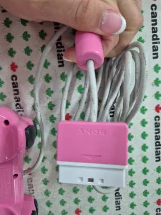 Mando Sony DualShock 2 Rosa
