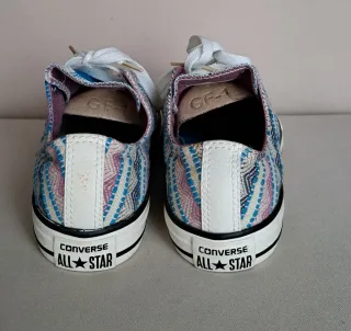 Converse Zapatillas Estampadas Azul y Rosa