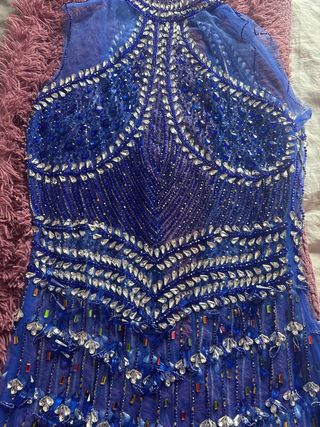 Vestido de piedras boda gitana