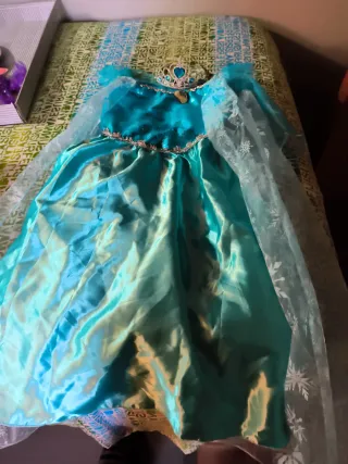 Vestido Frozen niña talla 140cm con su diadema