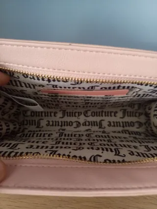 Bolso Juicy Couture Rosa y Dorado