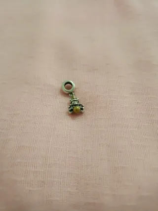 Colgante Pandora Oso Dorado