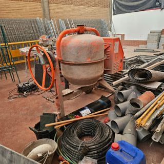 Hormigonera 330L Naranja