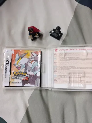 Caja + Manual Pokémon Edición Blanca 2 DS Español