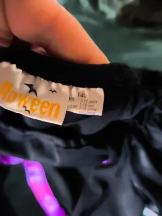 Vestido de bruja para niña