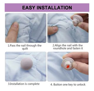 Clips de fijación para Sábanas y nórdicos