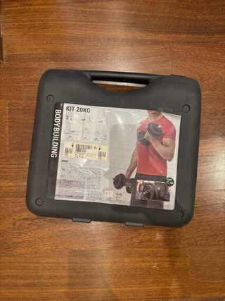 Mancuernas Decathlon hasta 20kg