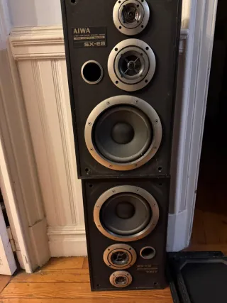 Altavoces Aiwa SX-E8 80W 2 unidades