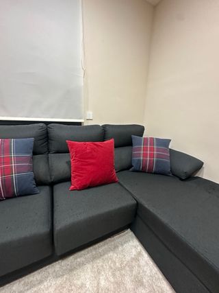 Sofá chaise longue 3 plazas abatible