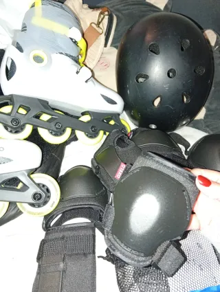 Patines Oxelo Talla 32-34 Nuevos