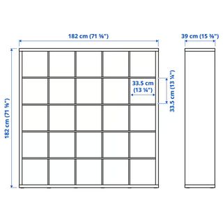 Estantería Kallax 5x5 Ikea