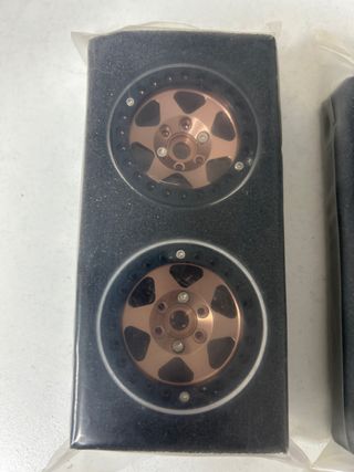 Llantas Beadlock Aluminio 1.9 Escala 1/10