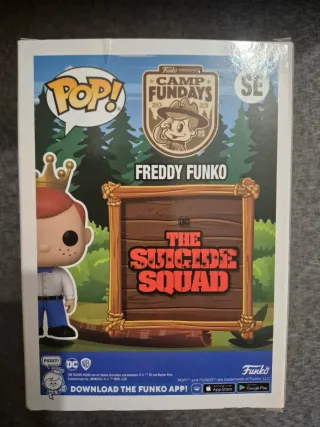 Funko Pop Freddy Peacemaker 2023 Camp Fundays 5000