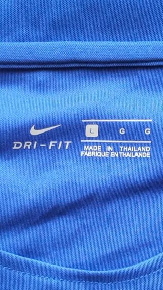 Camiseta Brasil Azul Talla L