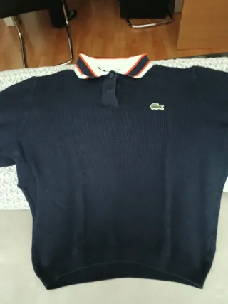 Polo Lacoste Mujer Azul
