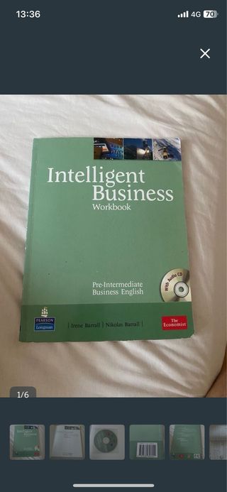 Libro de Ingles Intelligent Bussiness wordbook,