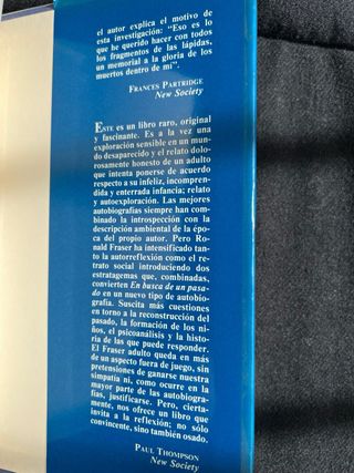 Ronald Fraser En busca de un pasado