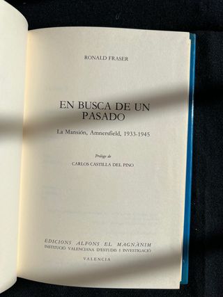 Ronald Fraser En busca de un pasado